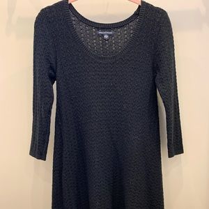 Navy babydoll dress